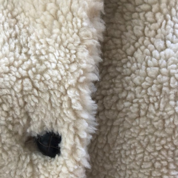 MNG by Mango Baloo Teddy Sherpa Shearling Coat Jacket - Picture 10 of 14